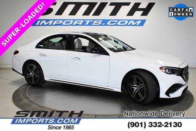 used 2024 Mercedes-Benz E-Class car, priced at $49,450