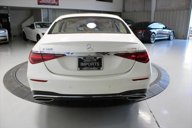 used 2021 Mercedes-Benz S-Class car, priced at $75,000