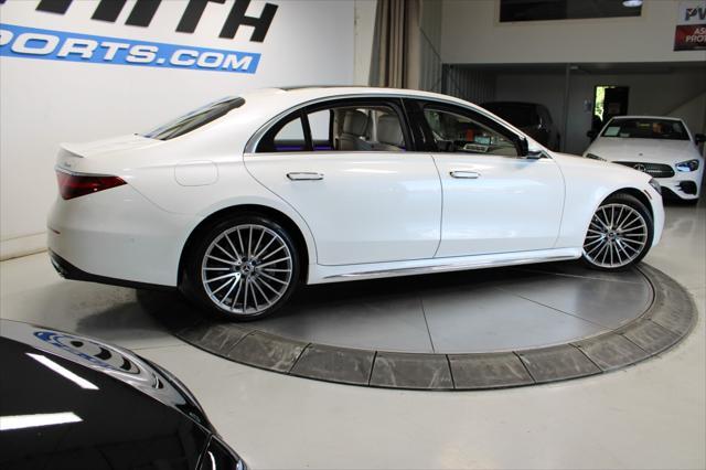 used 2021 Mercedes-Benz S-Class car, priced at $75,000