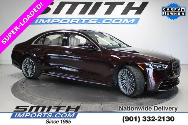 used 2022 Mercedes-Benz S-Class car, priced at $68,890