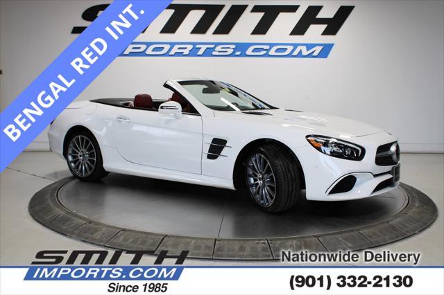 used 2020 Mercedes-Benz SL 550 car, priced at $69,875