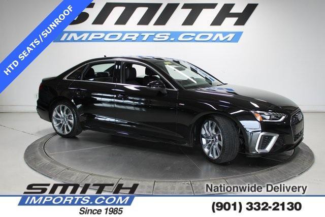 used 2021 Audi A4 car, priced at $25,480