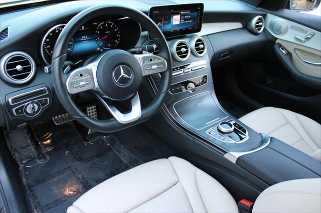 used 2021 Mercedes-Benz C-Class car, priced at $23,990