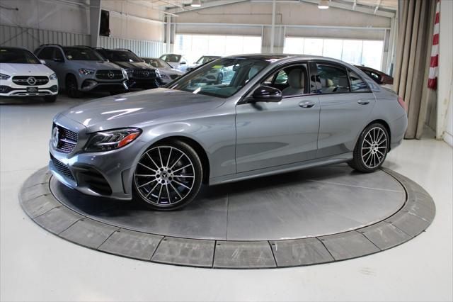 used 2021 Mercedes-Benz C-Class car, priced at $23,990