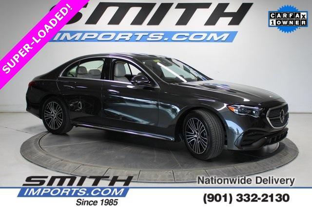 used 2024 Mercedes-Benz E-Class car, priced at $50,380