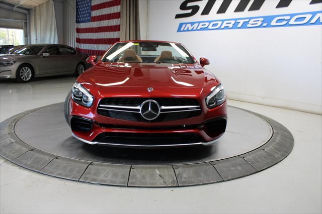 used 2019 Mercedes-Benz AMG SL 63 car, priced at $89,950