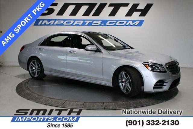 used 2020 Mercedes-Benz S-Class car, priced at $44,950