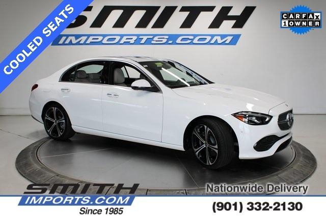 used 2024 Mercedes-Benz C-Class car, priced at $35,843