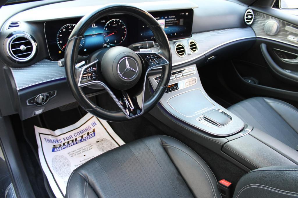 used 2021 Mercedes-Benz E-Class car, priced at $38,495