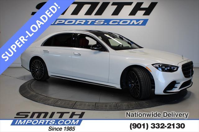 used 2022 Mercedes-Benz S-Class car, priced at $64,988