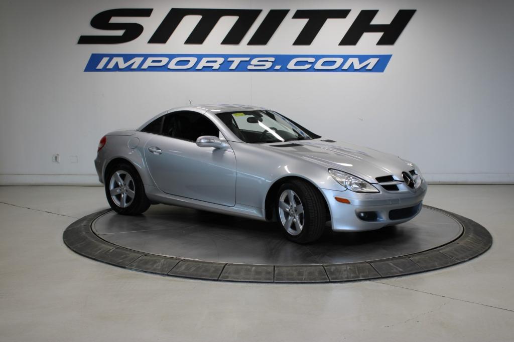 used 2007 Mercedes-Benz SLK-Class car, priced at $9,000