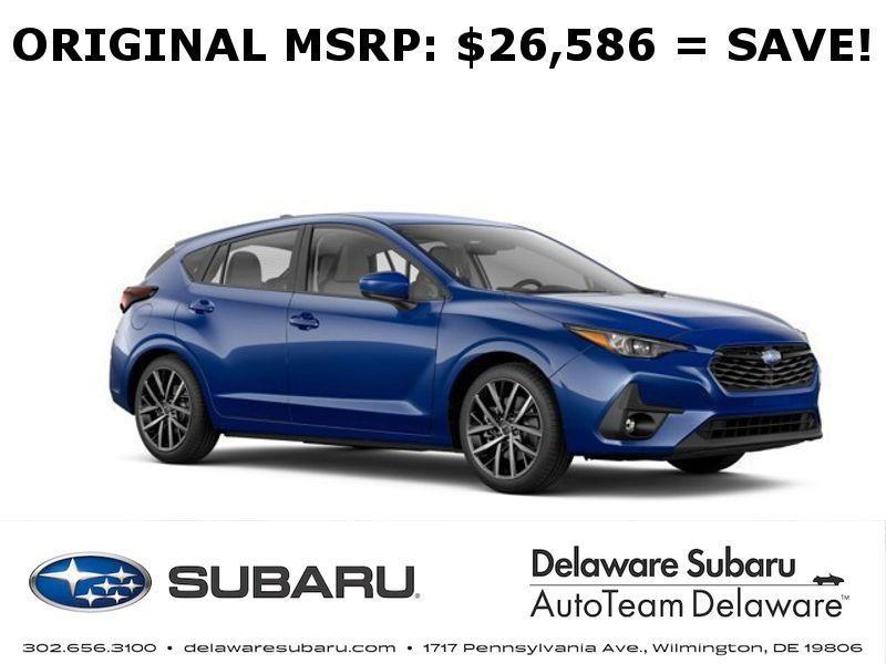 new 2025 Subaru Impreza car, priced at $25,586