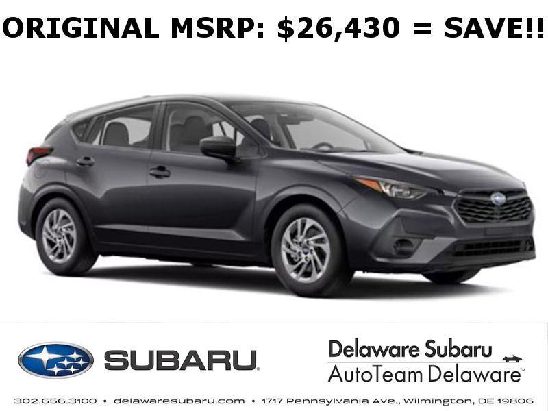 new 2025 Subaru Impreza car, priced at $25,430