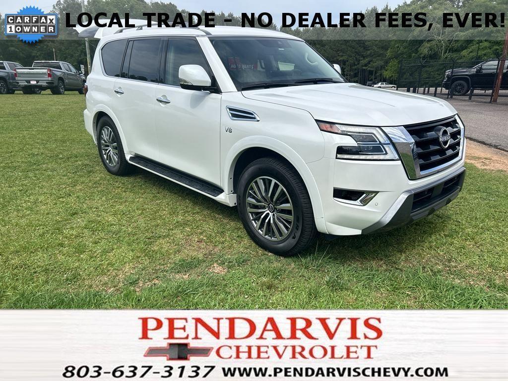 used 2021 Nissan Armada car, priced at $31,875