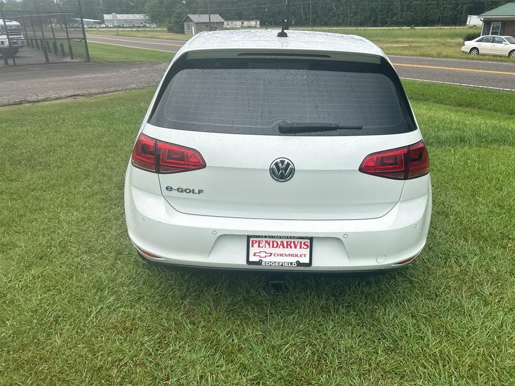 used 2016 Volkswagen e-Golf car, priced at $6,915