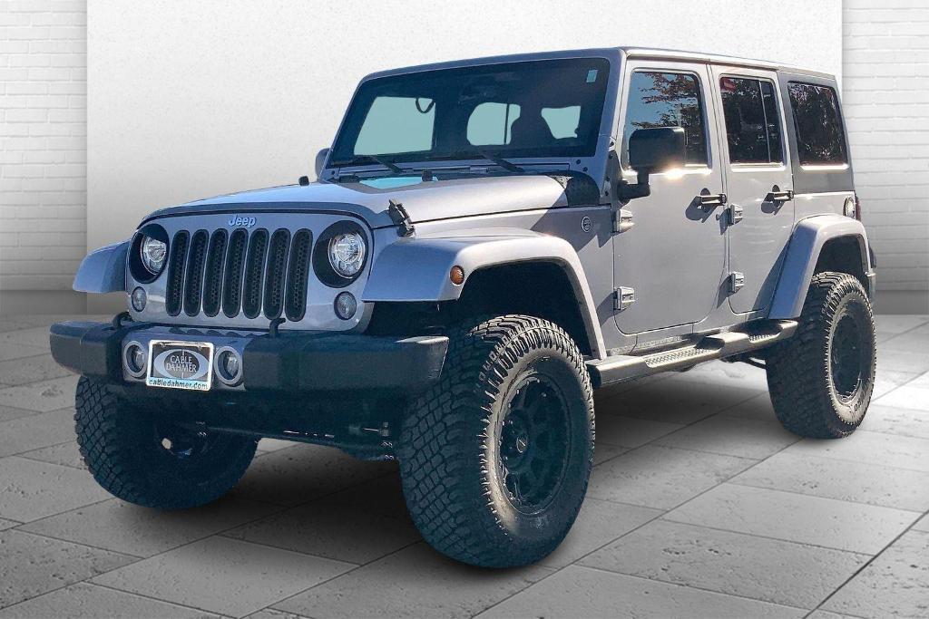 used 2018 Jeep Wrangler JK Unlimited car, priced at $19,000
