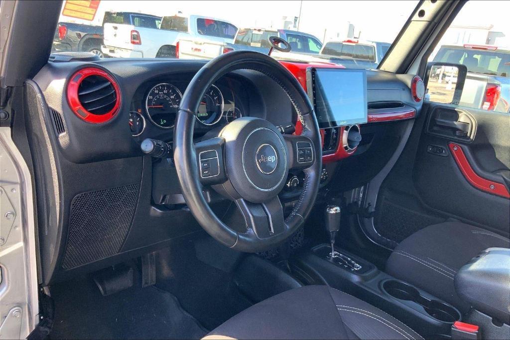used 2018 Jeep Wrangler JK Unlimited car, priced at $19,000