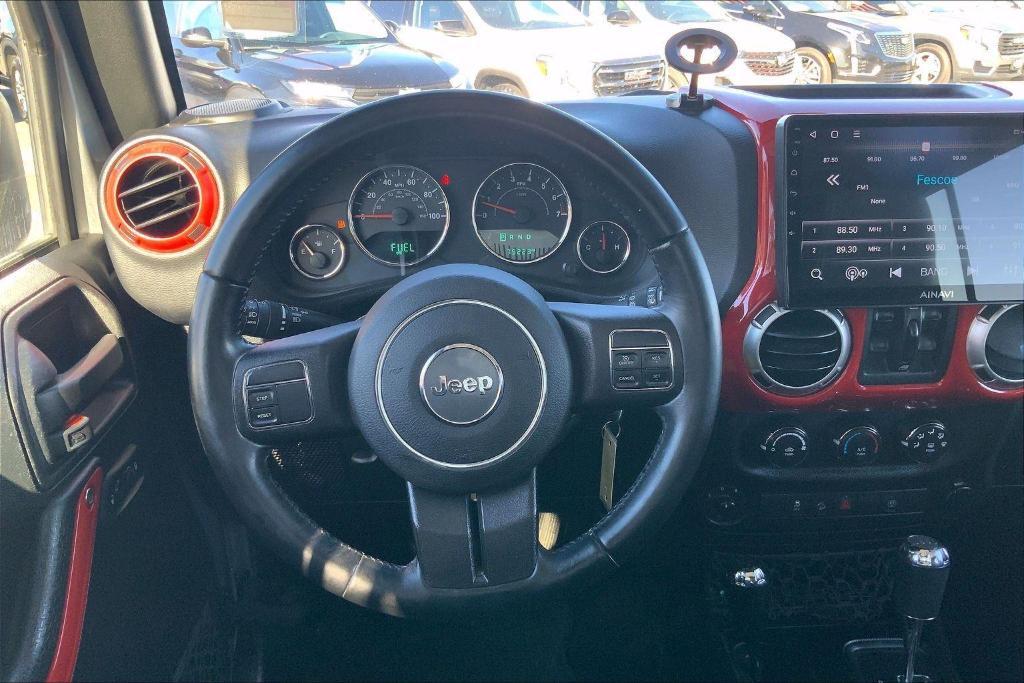 used 2018 Jeep Wrangler JK Unlimited car, priced at $19,000