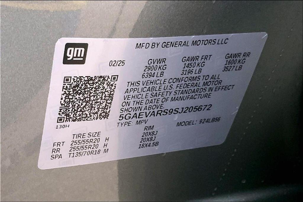 new 2025 Buick Enclave car, priced at $48,730