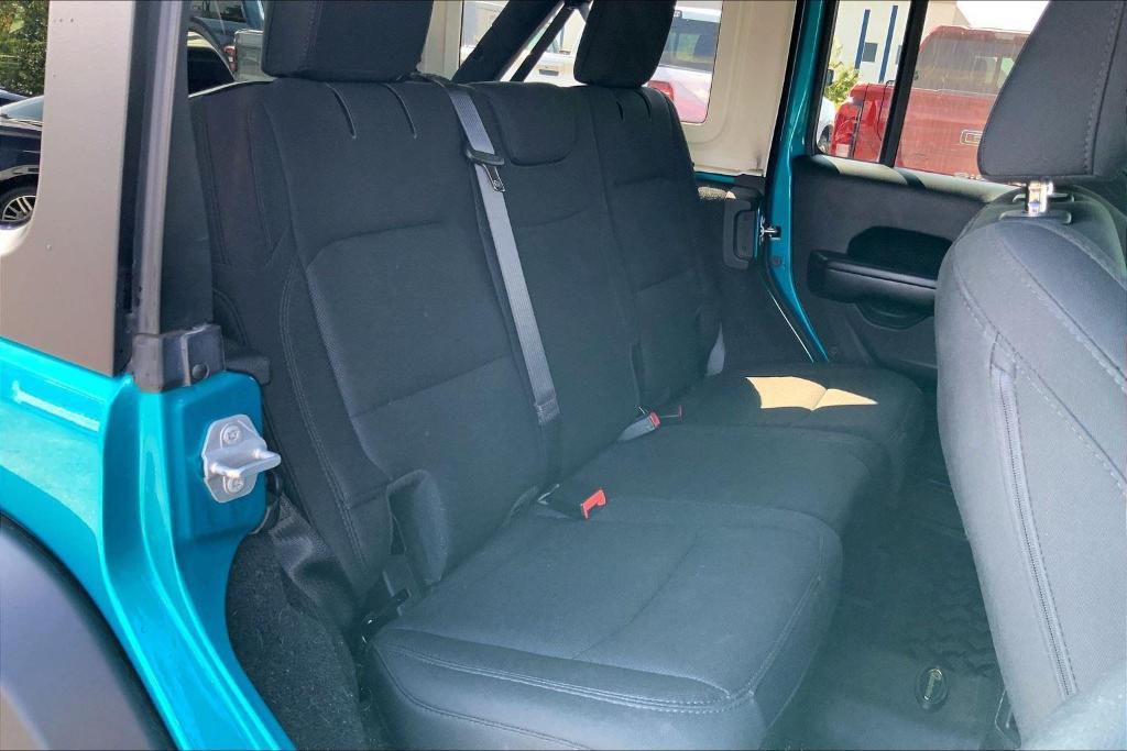 used 2020 Jeep Wrangler Unlimited car, priced at $27,000