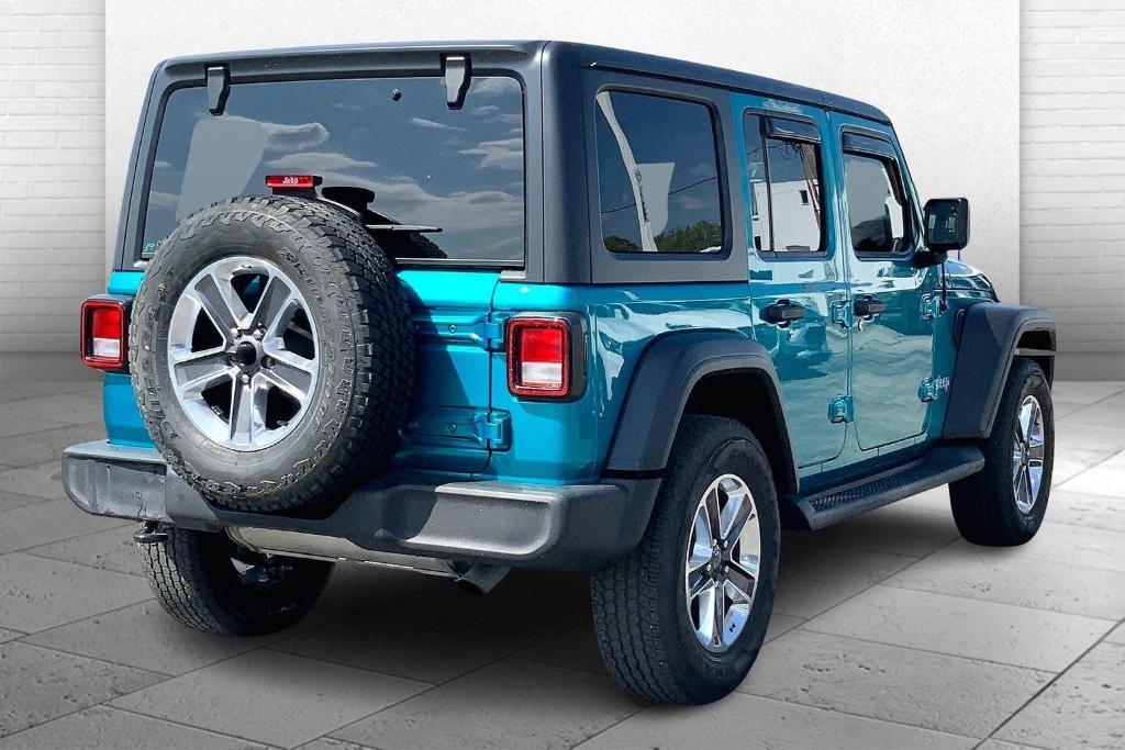 used 2020 Jeep Wrangler Unlimited car, priced at $27,000