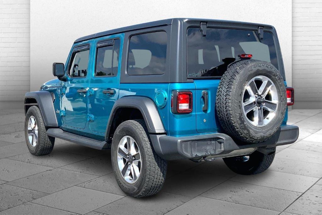 used 2020 Jeep Wrangler Unlimited car, priced at $27,000