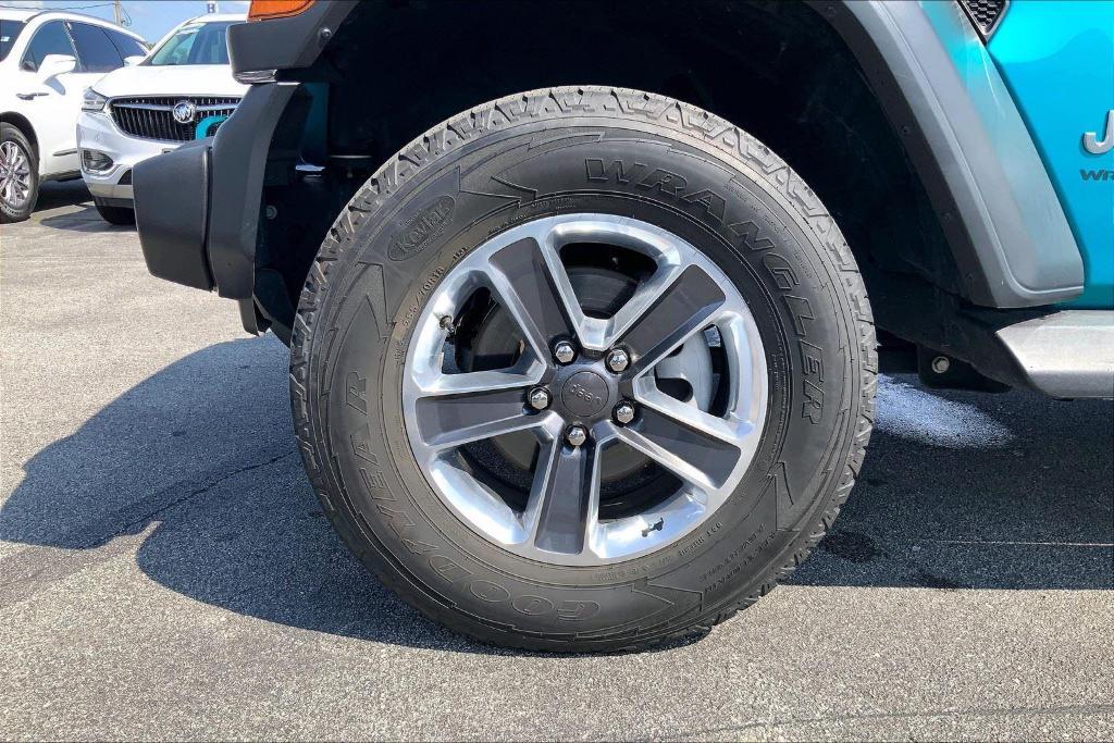 used 2020 Jeep Wrangler Unlimited car, priced at $27,000