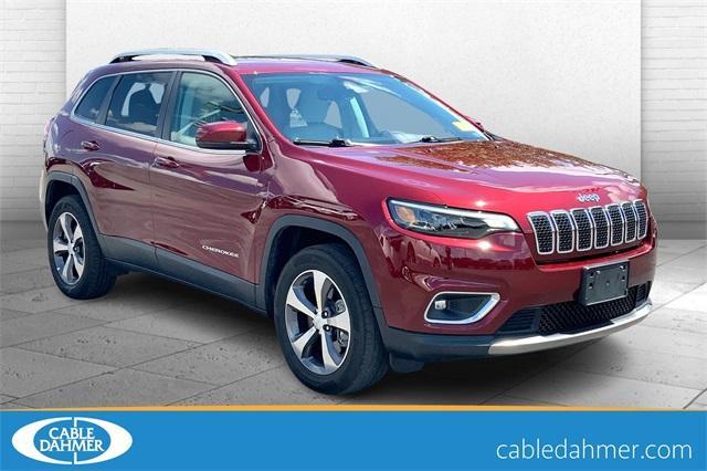 used 2020 Jeep Cherokee car, priced at $18,500