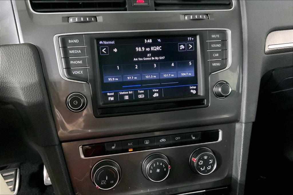 used 2017 Volkswagen Golf Alltrack car, priced at $15,500