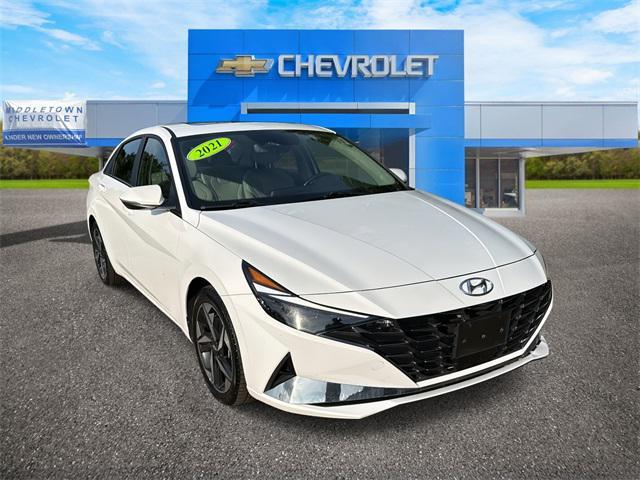 used 2021 Hyundai ELANTRA HEV car, priced at $18,658