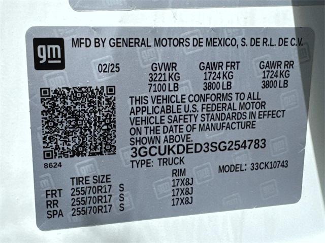 new 2025 Chevrolet Silverado 1500 car