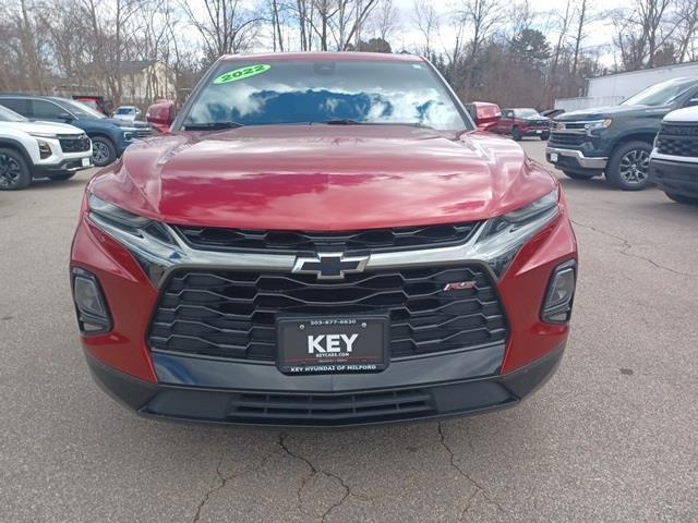 used 2022 Chevrolet Blazer car, priced at $30,243