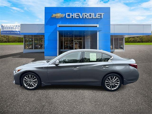 used 2022 INFINITI Q50 car, priced at $30,198