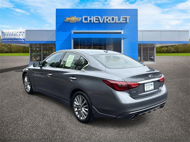used 2022 INFINITI Q50 car, priced at $30,198