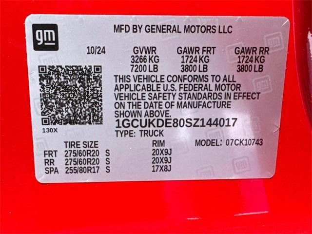 new 2025 Chevrolet Silverado 1500 car