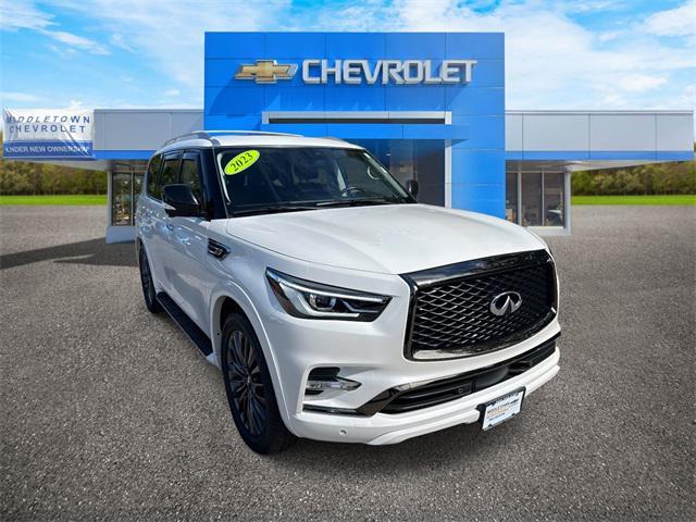 used 2023 INFINITI QX80 car, priced at $50,758