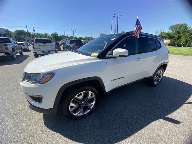 used 2021 Jeep Compass car, priced at $23,059