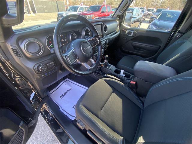 used 2022 Jeep Wrangler Unlimited car, priced at $38,659