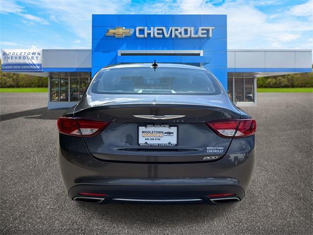 used 2015 Chrysler 200 car, priced at $8,295