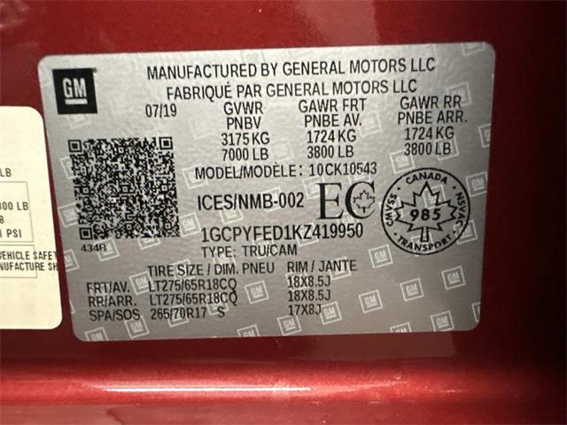 used 2019 Chevrolet Silverado 1500 car, priced at $29,181