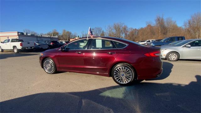 used 2017 Ford Fusion car, priced at $13,181