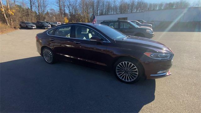 used 2017 Ford Fusion car, priced at $13,181