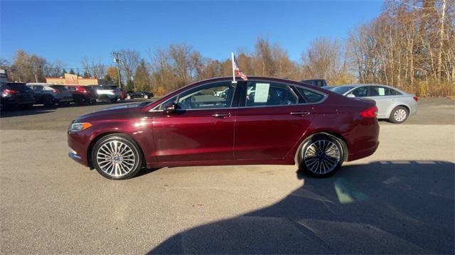 used 2017 Ford Fusion car, priced at $13,181