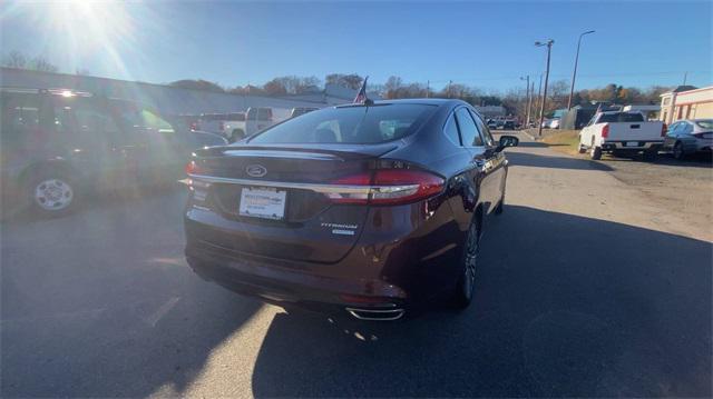 used 2017 Ford Fusion car, priced at $13,181