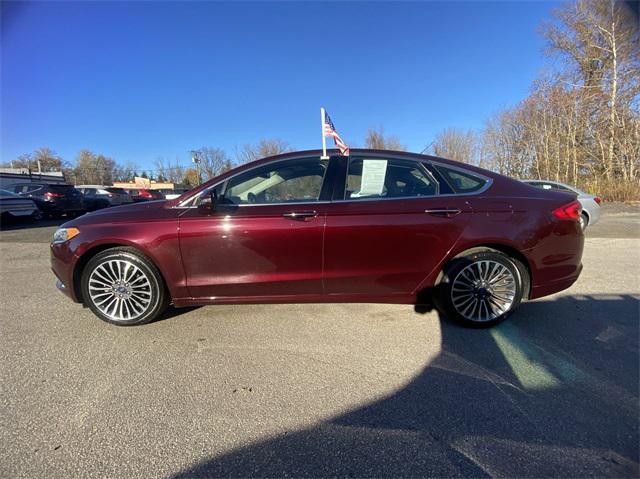 used 2017 Ford Fusion car, priced at $13,181