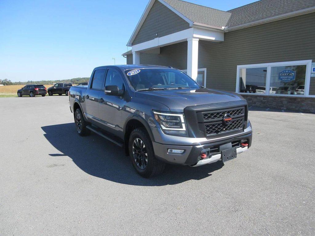 used 2021 Nissan Titan car, priced at $28,850