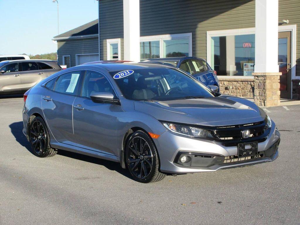 used 2021 Honda Civic car, priced at $21,950