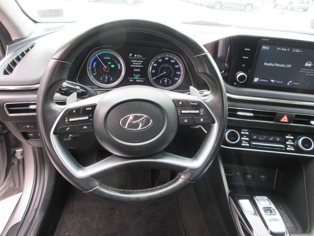 used 2022 Hyundai Sonata Hybrid car, priced at $15,850