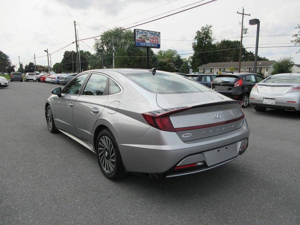 used 2022 Hyundai Sonata Hybrid car, priced at $16,490