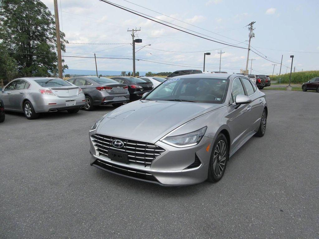 used 2022 Hyundai Sonata Hybrid car, priced at $15,850